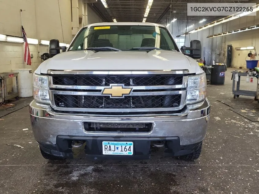 1GC2KVCG7CZ122265 2012 Chevrolet Silverado 2500Hd Work Truck