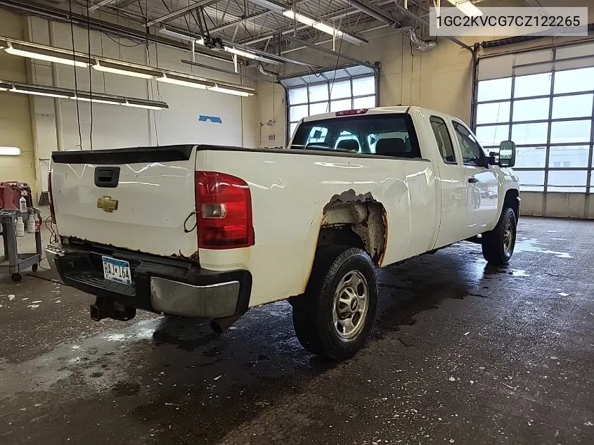 2012 Chevrolet Silverado 2500Hd Work Truck VIN: 1GC2KVCG7CZ122265 Lot: 40450816