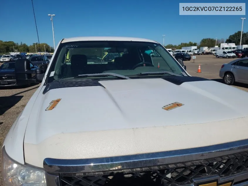 2012 Chevrolet Silverado 2500Hd Work Truck VIN: 1GC2KVCG7CZ122265 Lot: 40450816