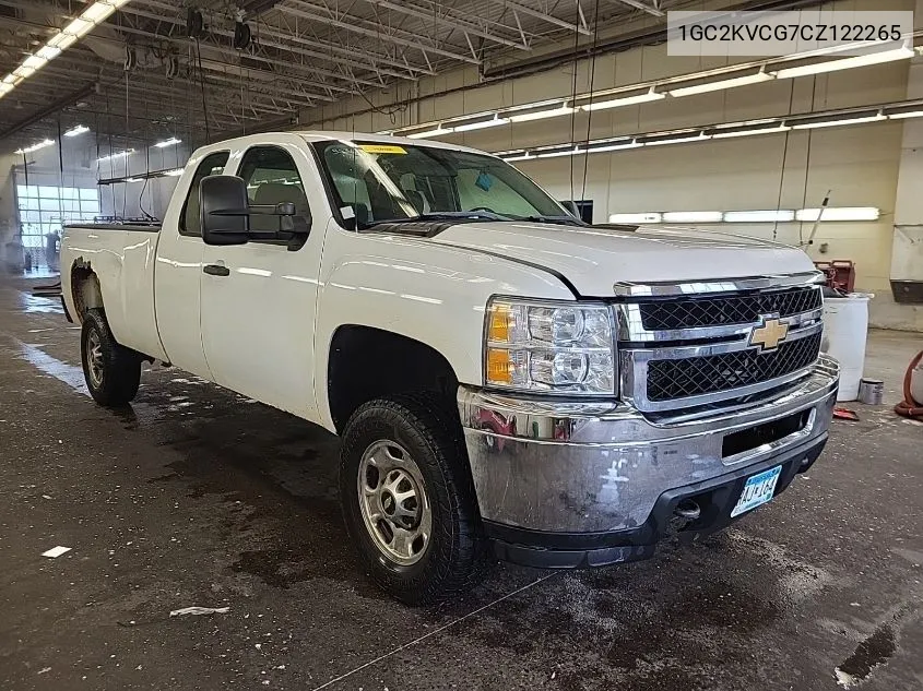 1GC2KVCG7CZ122265 2012 Chevrolet Silverado 2500Hd Work Truck