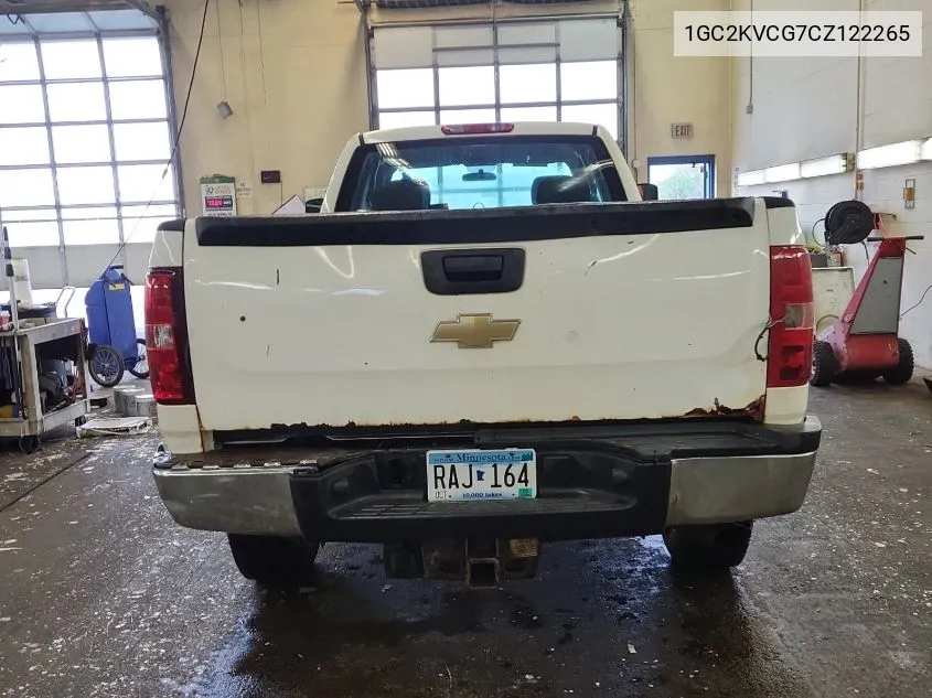 1GC2KVCG7CZ122265 2012 Chevrolet Silverado 2500Hd Work Truck