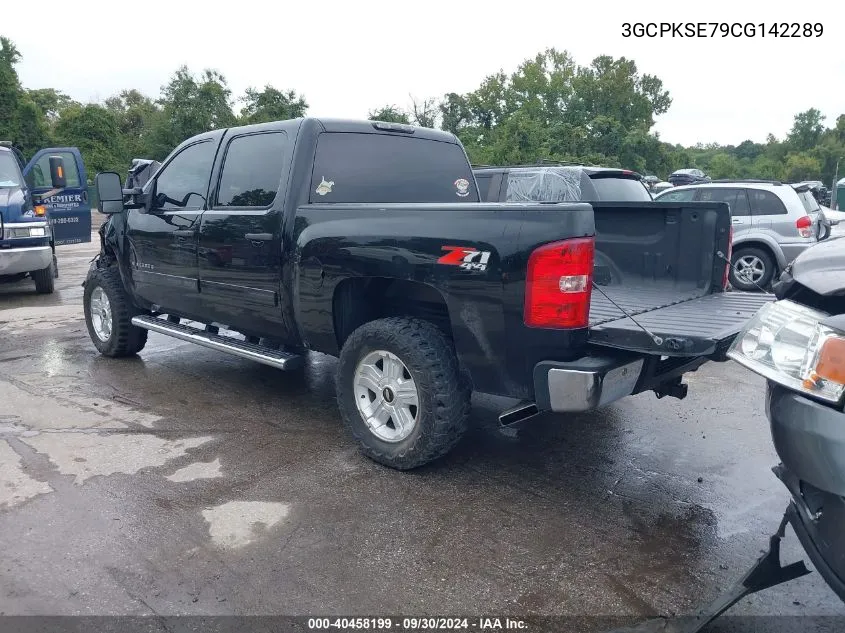 3GCPKSE79CG142289 2012 Chevrolet Silverado 1500 Lt