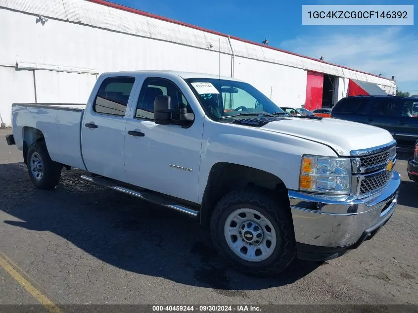 2012 Chevrolet Silverado 3500Hd Work Truck VIN: 1GC4KZCG0CF146392 Lot: 40459244