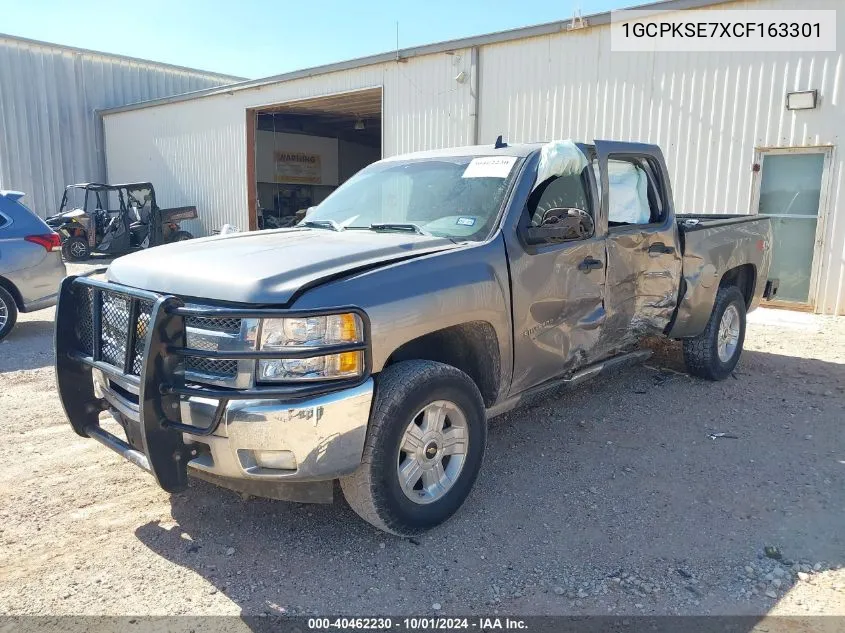 2012 Chevrolet Silverado 1500 Lt VIN: 1GCPKSE7XCF163301 Lot: 40462230