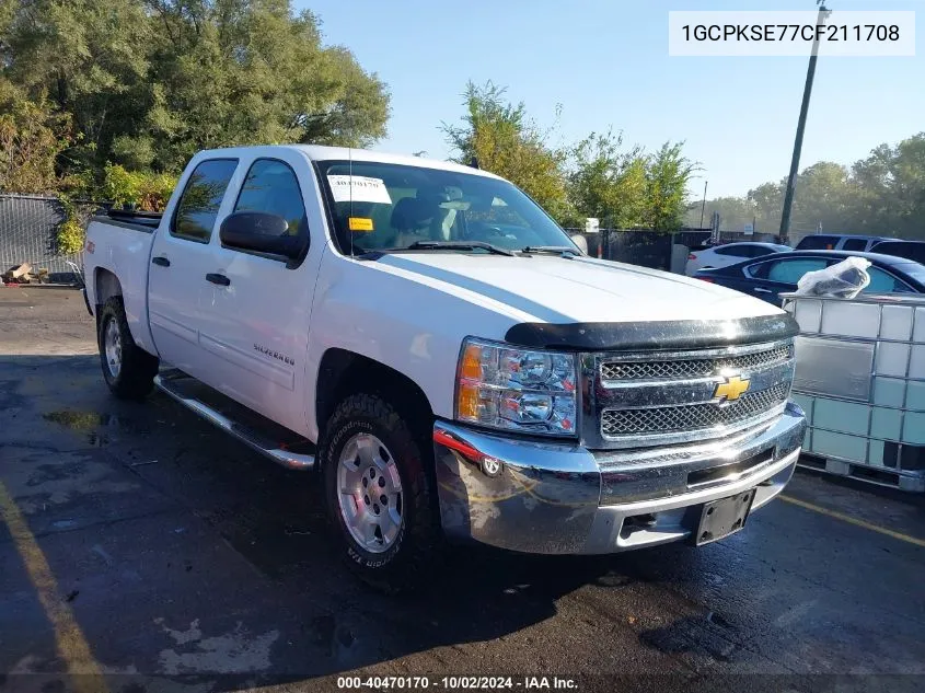 2012 Chevrolet Silverado 1500 Lt VIN: 1GCPKSE77CF211708 Lot: 40470170