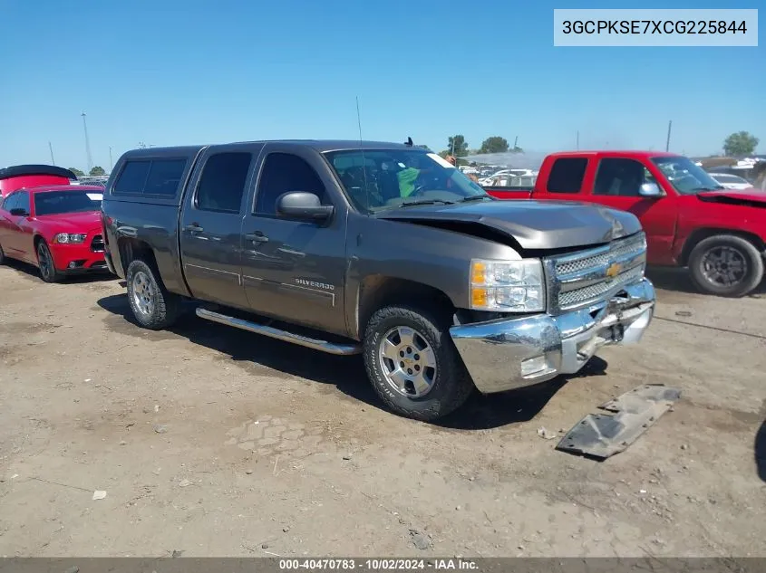 3GCPKSE7XCG225844 2012 Chevrolet Silverado 1500 Lt