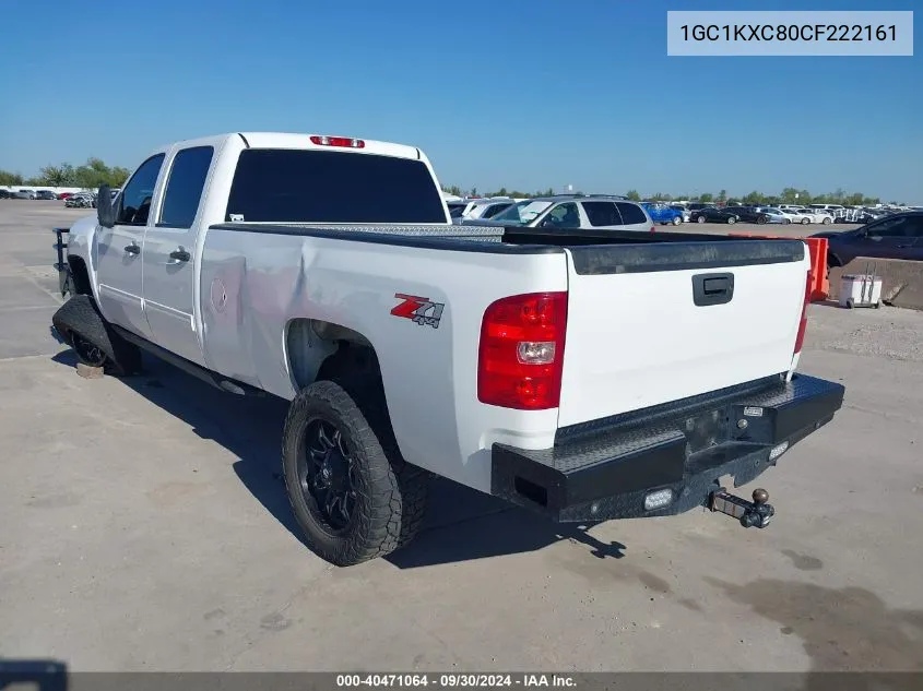 1GC1KXC80CF222161 2012 Chevrolet Silverado 2500Hd Lt