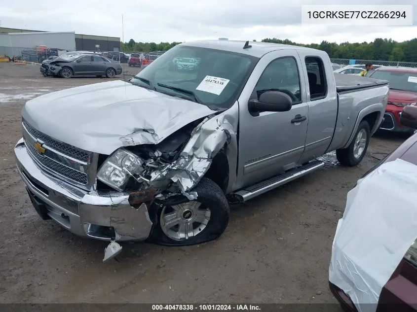 1GCRKSE77CZ266294 2012 Chevrolet Silverado K1500 Lt