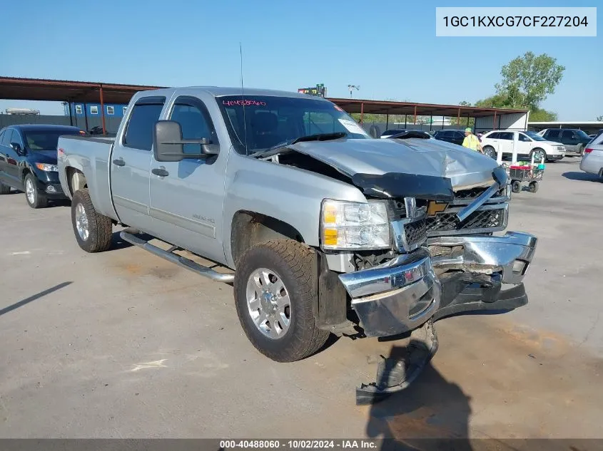 1GC1KXCG7CF227204 2012 Chevrolet Silverado 2500Hd Lt