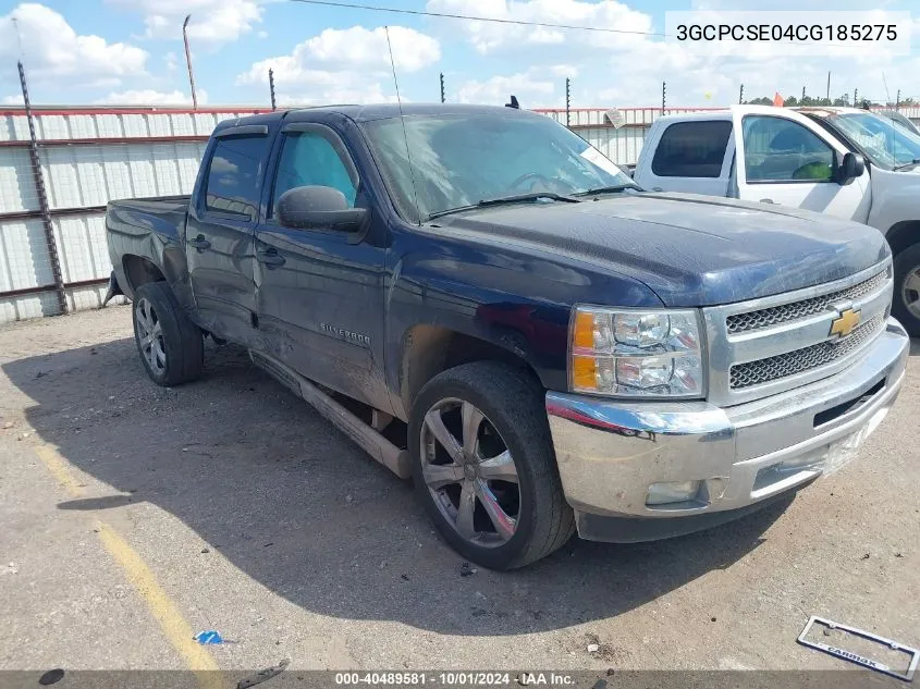 3GCPCSE04CG185275 2012 Chevrolet Silverado C1500 Lt