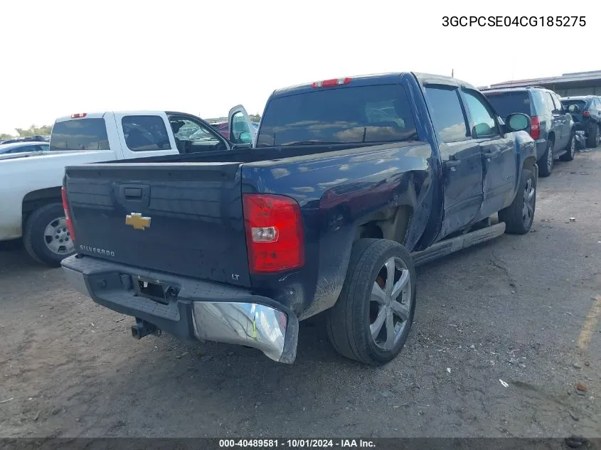 3GCPCSE04CG185275 2012 Chevrolet Silverado C1500 Lt