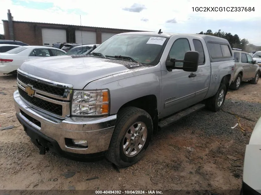 1GC2KXCG1CZ337684 2012 Chevrolet Silverado 2500Hd Lt