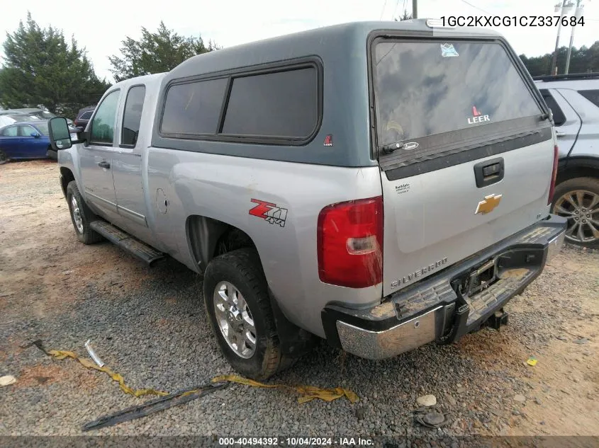 2012 Chevrolet Silverado 2500Hd Lt VIN: 1GC2KXCG1CZ337684 Lot: 40494392