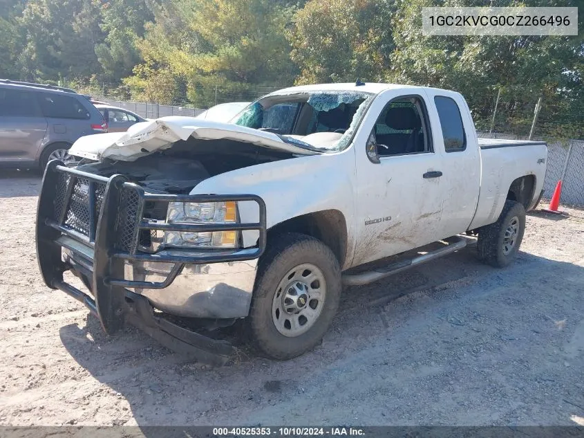 2012 Chevrolet Silverado 2500Hd Work Truck VIN: 1GC2KVCG0CZ266496 Lot: 40525353