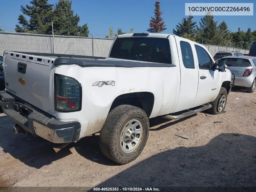 2012 Chevrolet Silverado 2500Hd Work Truck VIN: 1GC2KVCG0CZ266496 Lot: 40525353