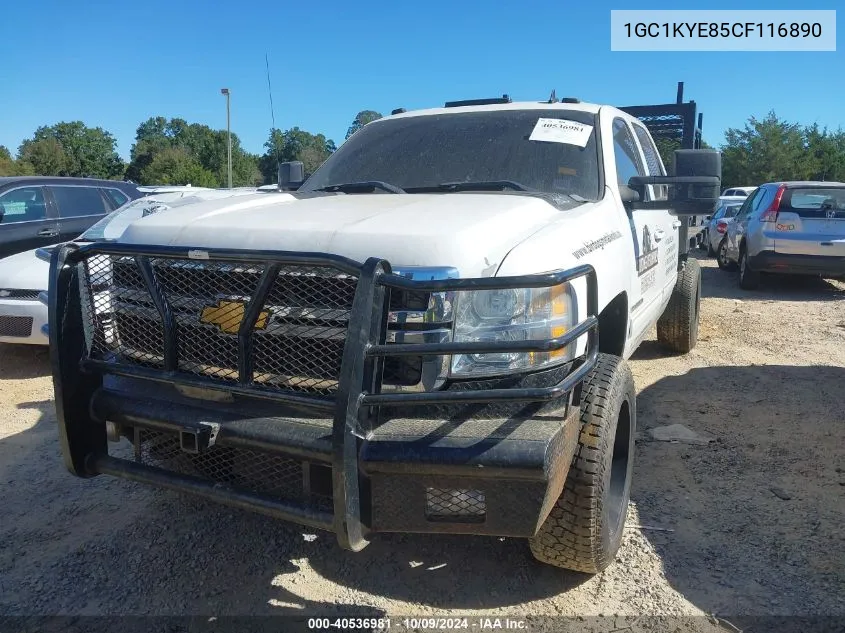 2012 Chevrolet Silverado K2500 Heavy Duty Ltz VIN: 1GC1KYE85CF116890 Lot: 40536981