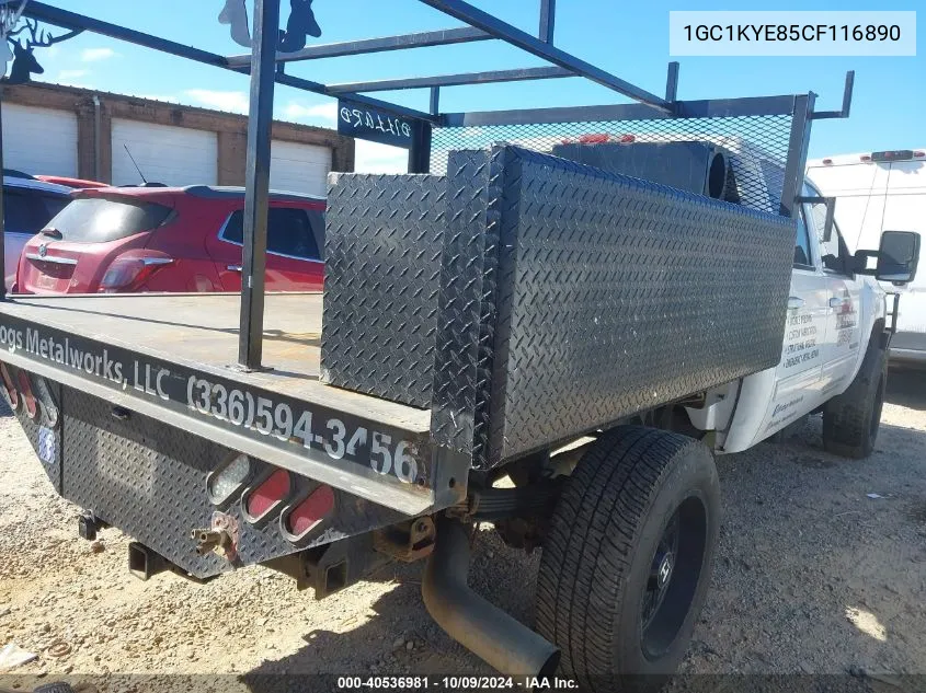 2012 Chevrolet Silverado K2500 Heavy Duty Ltz VIN: 1GC1KYE85CF116890 Lot: 40536981