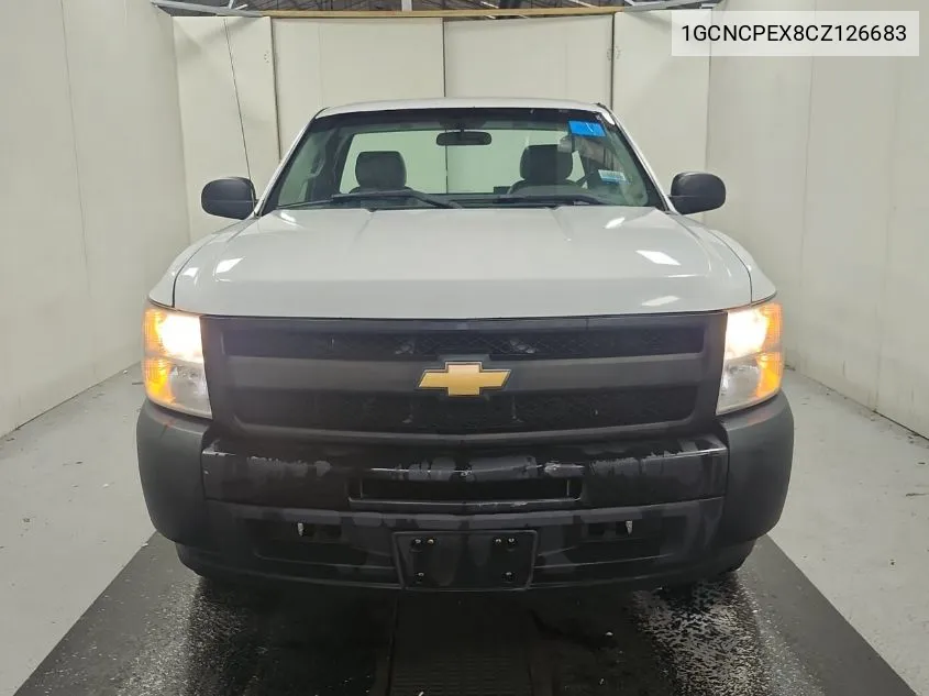 2012 Chevrolet Silverado 1500 Work Truck VIN: 1GCNCPEX8CZ126683 Lot: 40538577