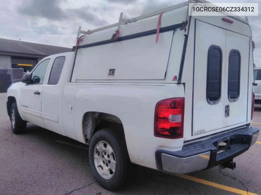 2012 Chevrolet Silverado 1500 Lt VIN: 1GCRCSE06CZ334312 Lot: 40539533