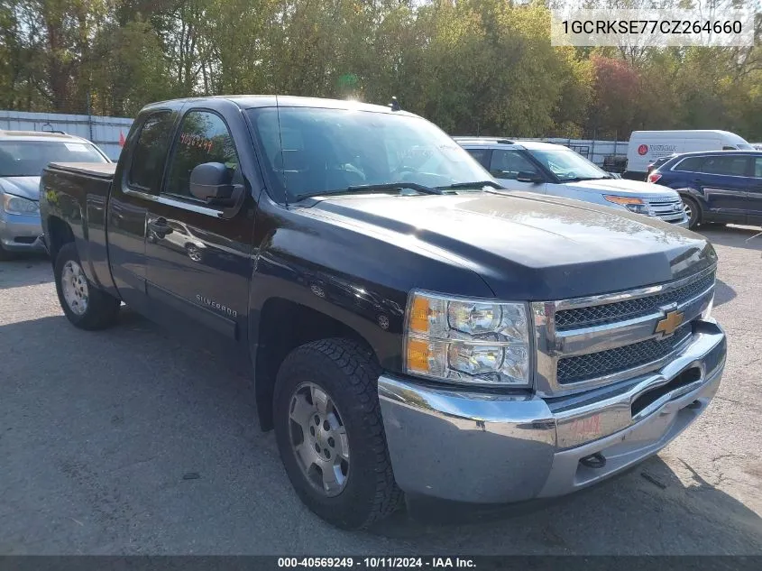 2012 Chevrolet Silverado 1500 K1500 Lt VIN: 1GCRKSE77CZ264660 Lot: 40569249