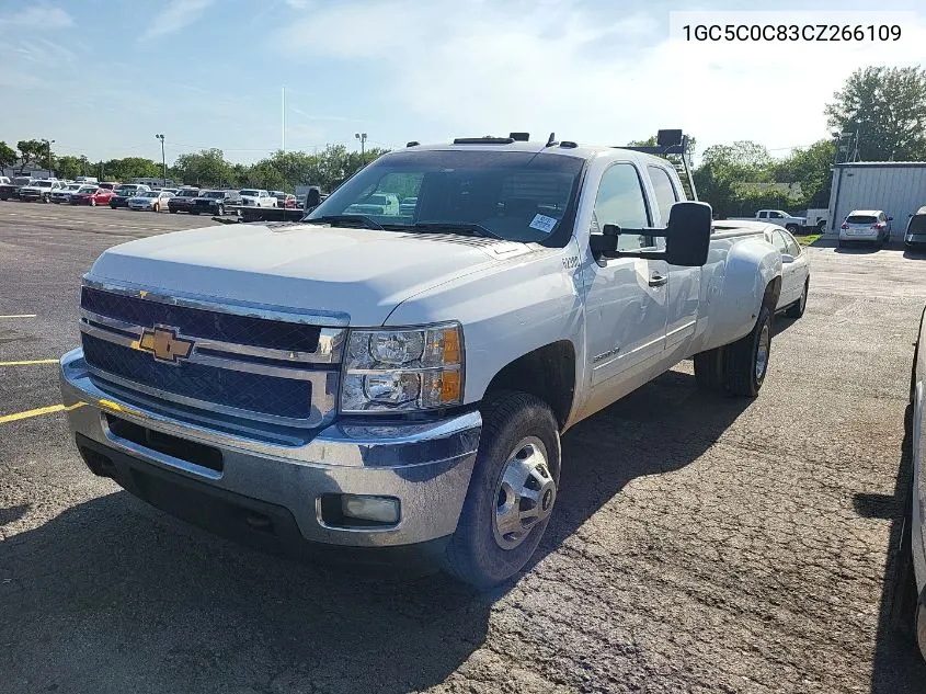 1GC5C0C83CZ266109 2012 Chevrolet Silverado 3500Hd Lt