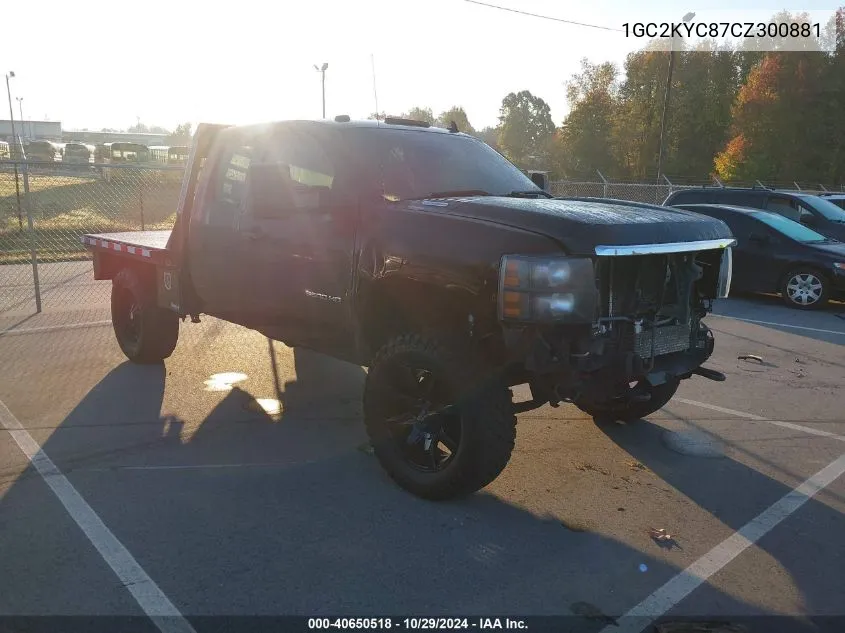 2012 Chevrolet Silverado 2500Hd Ltz VIN: 1GC2KYC87CZ300881 Lot: 40650518