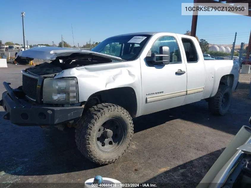 2012 Chevrolet Silverado 1500 Lt VIN: 1GCRKSE79CZ120950 Lot: 40668416