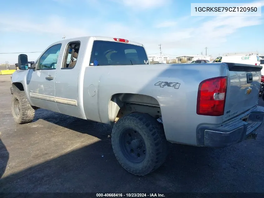 2012 Chevrolet Silverado 1500 Lt VIN: 1GCRKSE79CZ120950 Lot: 40668416