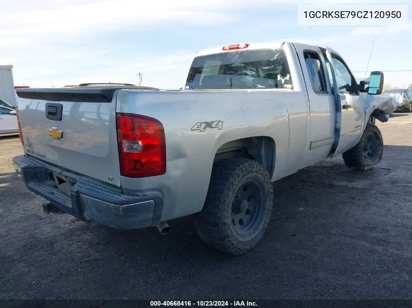 2012 Chevrolet Silverado 1500 Lt VIN: 1GCRKSE79CZ120950 Lot: 40668416