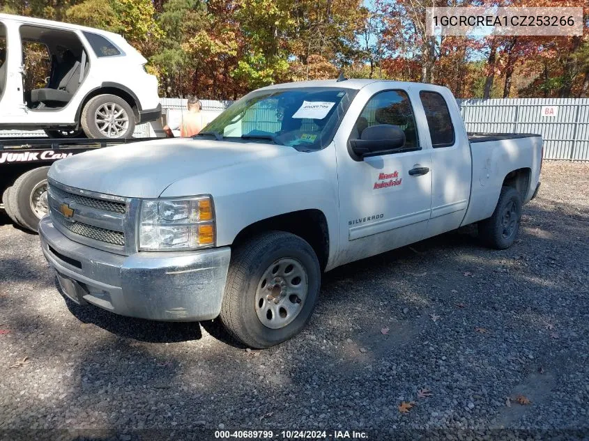 1GCRCREA1CZ253266 2012 Chevrolet Silverado 1500 Ls