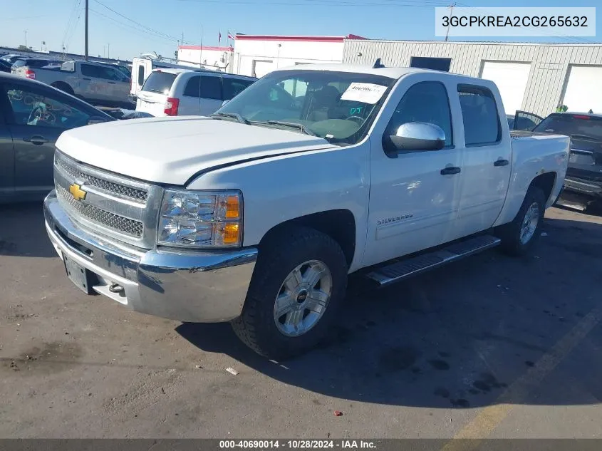 3GCPKREA2CG265632 2012 Chevrolet Silverado 1500 K1500 Ls