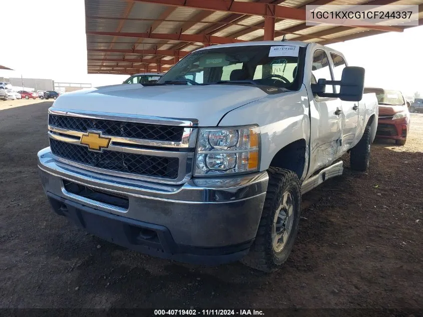 2012 Chevrolet Silverado K2500 Heavy Duty Lt VIN: 1GC1KXCG1CF244337 Lot: 40719402