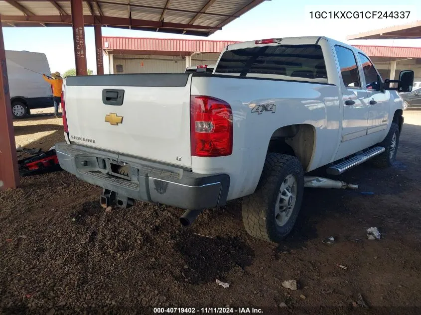 2012 Chevrolet Silverado K2500 Heavy Duty Lt VIN: 1GC1KXCG1CF244337 Lot: 40719402