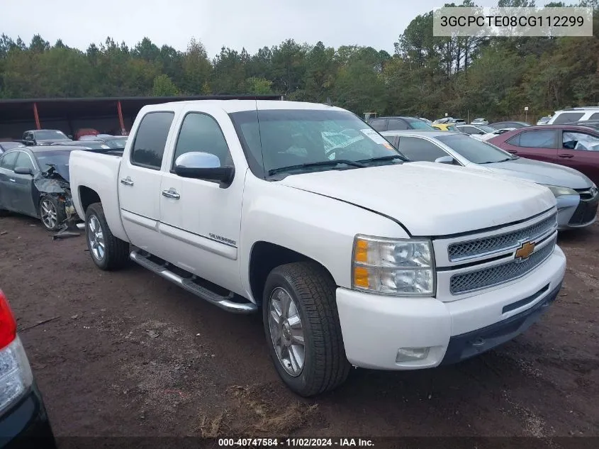 2012 Chevrolet Silverado 1500 Ltz VIN: 3GCPCTE08CG112299 Lot: 40747584