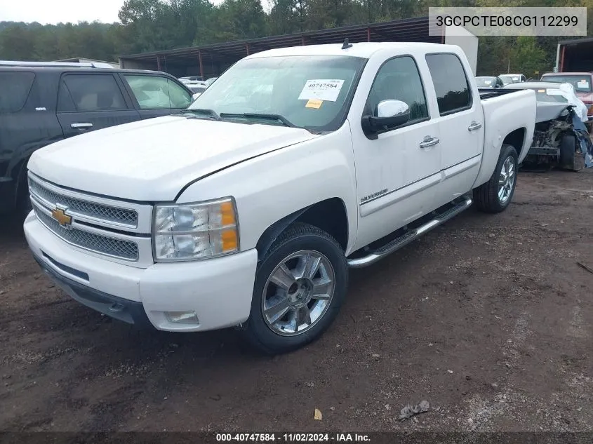 2012 Chevrolet Silverado 1500 Ltz VIN: 3GCPCTE08CG112299 Lot: 40747584