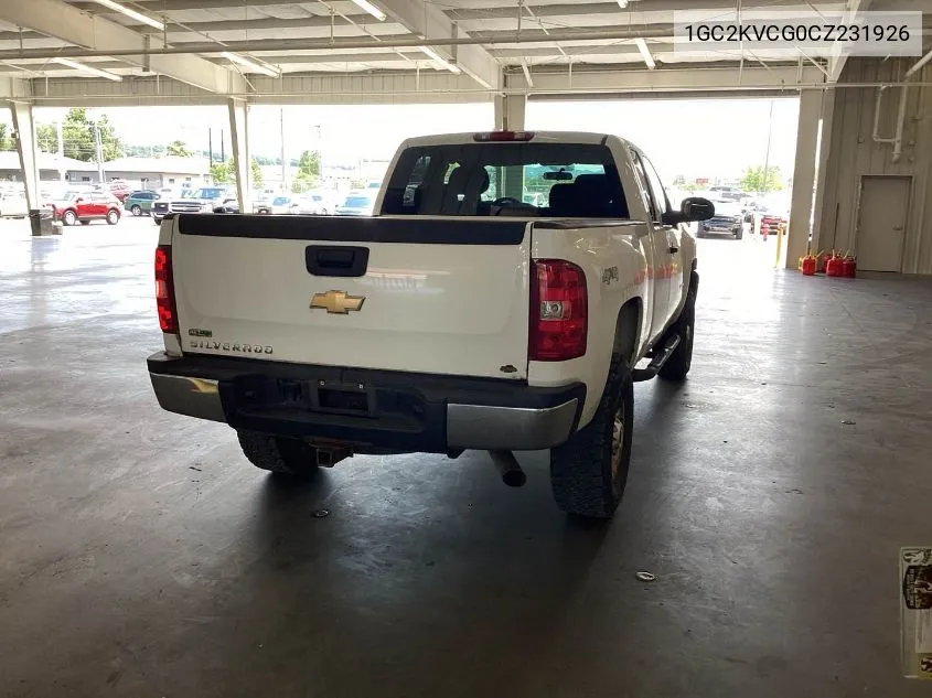 2012 Chevrolet Silverado 2500Hd Work Truck VIN: 1GC2KVCG0CZ231926 Lot: 40768355