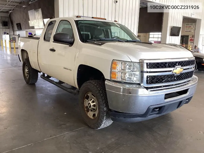 2012 Chevrolet Silverado 2500Hd Work Truck VIN: 1GC2KVCG0CZ231926 Lot: 40768355