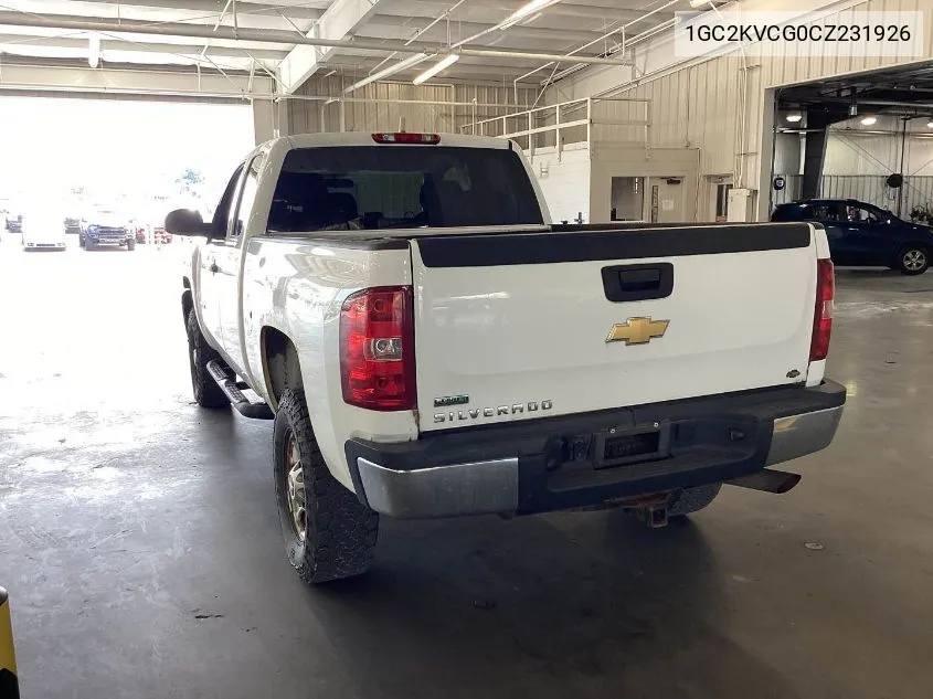 2012 Chevrolet Silverado 2500Hd Work Truck VIN: 1GC2KVCG0CZ231926 Lot: 40768355