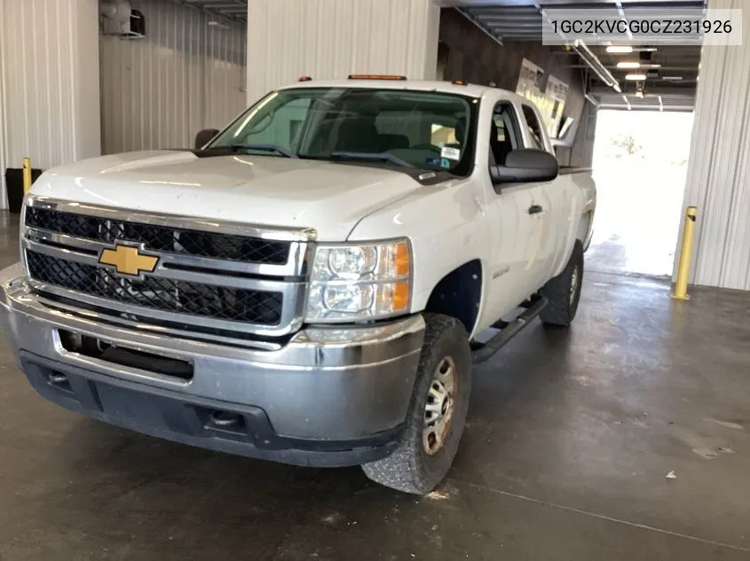 2012 Chevrolet Silverado 2500Hd Work Truck VIN: 1GC2KVCG0CZ231926 Lot: 40768355