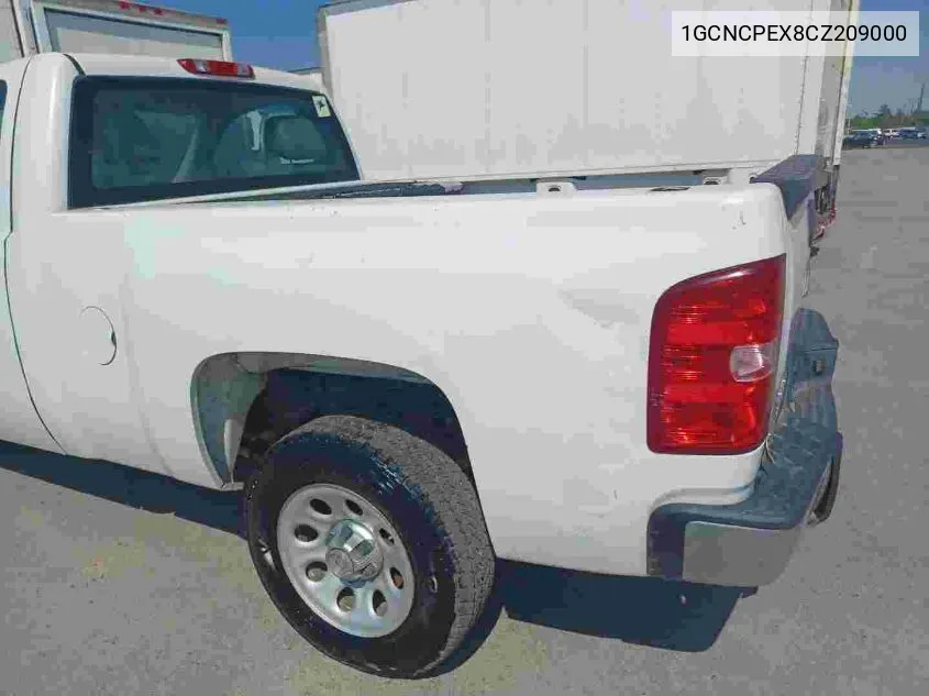 2012 Chevrolet Silverado 1500 Work Truck VIN: 1GCNCPEX8CZ209000 Lot: 40778662