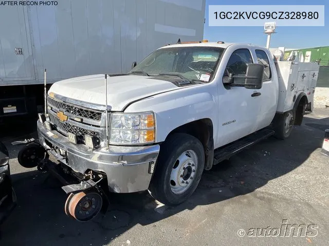 2012 Chevrolet Silverado 2500Hd Work Truck VIN: 1GC2KVCG9CZ328980 Lot: 40803189