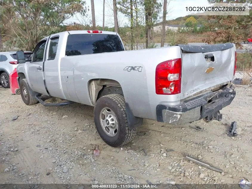 2012 Chevrolet Silverado 2500Hd Work Truck VIN: 1GC2KVC82CZ288282 Lot: 40833323