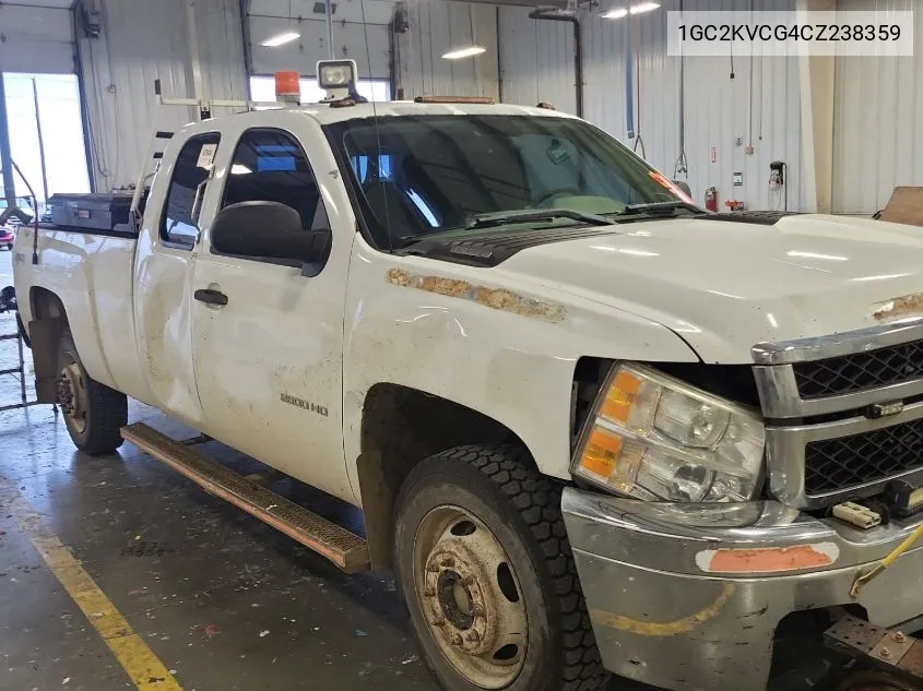 2012 Chevrolet Silverado 2500Hd Work Truck VIN: 1GC2KVCG4CZ238359 Lot: 40835715