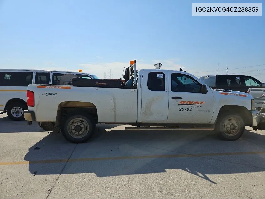 2012 Chevrolet Silverado 2500Hd Work Truck VIN: 1GC2KVCG4CZ238359 Lot: 40835715