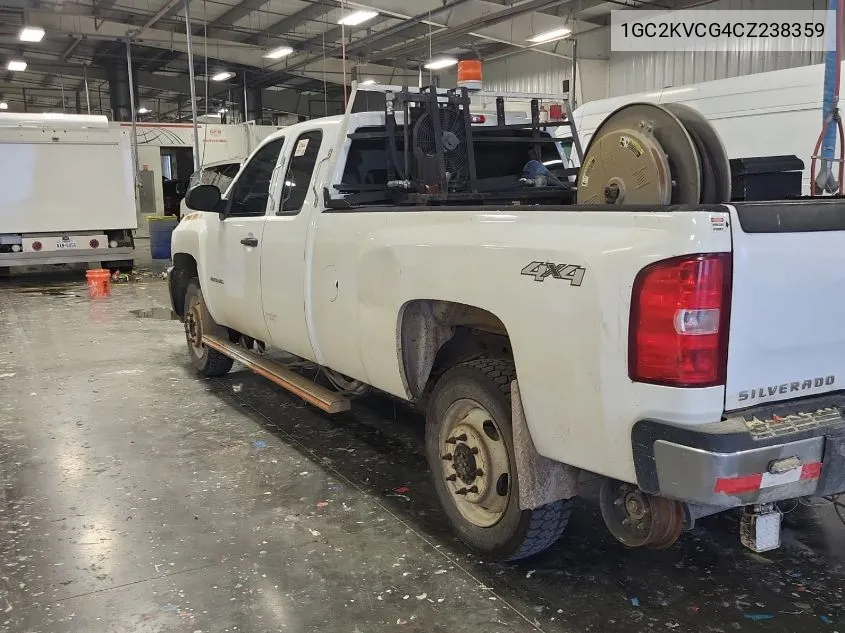 2012 Chevrolet Silverado 2500Hd Work Truck VIN: 1GC2KVCG4CZ238359 Lot: 40835715