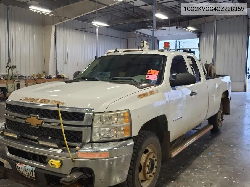 2012 Chevrolet Silverado 2500Hd Work Truck VIN: 1GC2KVCG4CZ238359 Lot: 40835715