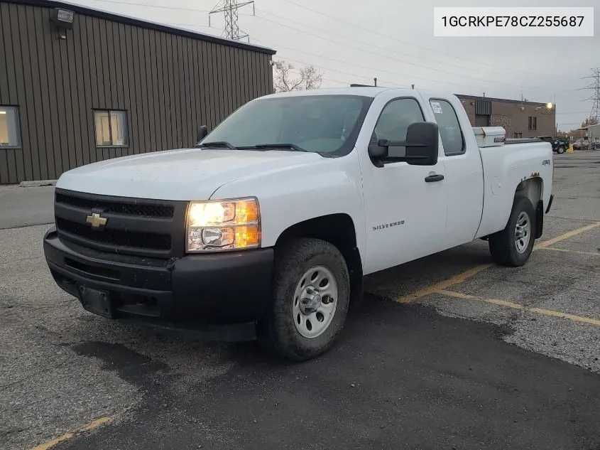 2012 Chevrolet Silverado K1500 VIN: 1GCRKPE78CZ255687 Lot: 40836927