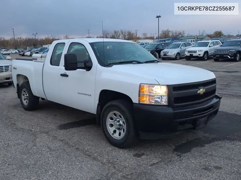 2012 Chevrolet Silverado K1500 VIN: 1GCRKPE78CZ255687 Lot: 40836927