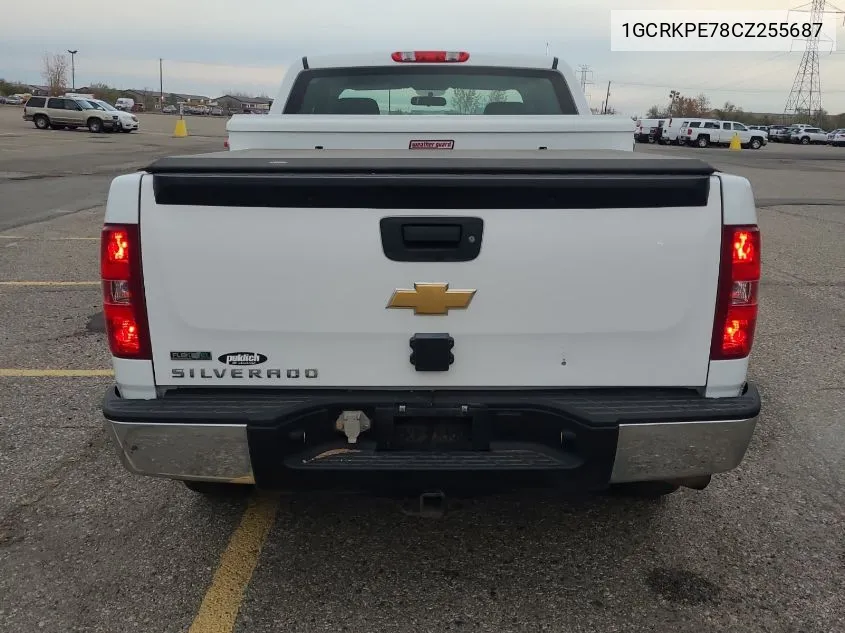 2012 Chevrolet Silverado K1500 VIN: 1GCRKPE78CZ255687 Lot: 40836927