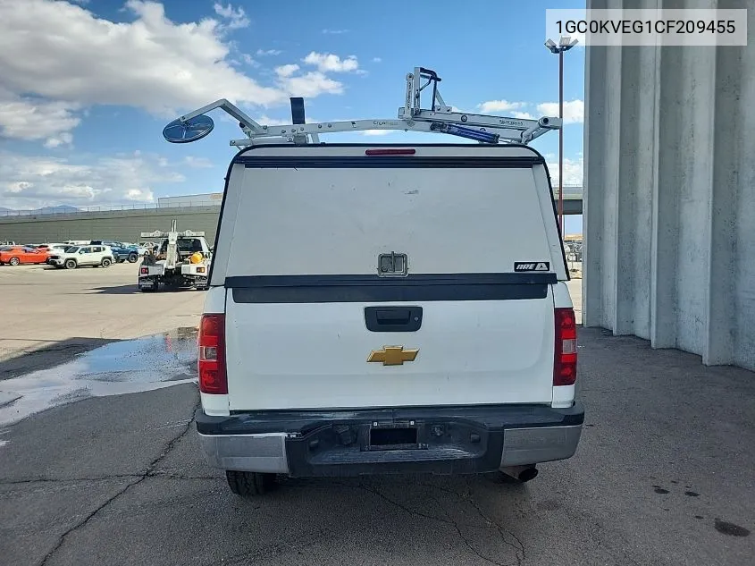 2012 Chevrolet Silverado 2500Hd Work Truck VIN: 1GC0KVEG1CF209455 Lot: 40871057